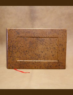 Album photo jaspé marron...