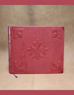 Album photo rouge Croix...