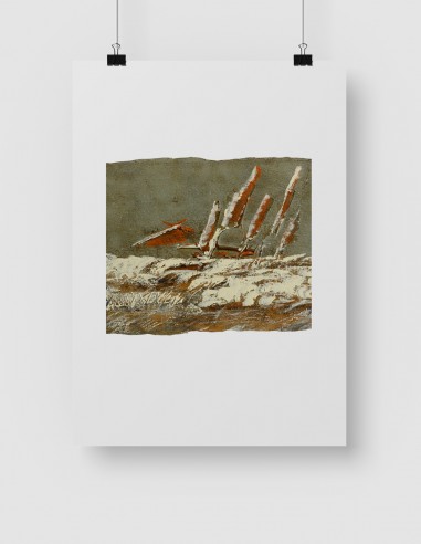 TABLEAU ACRYLIQUE GREEN SURF