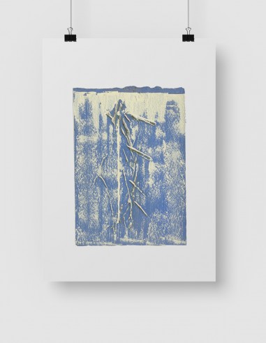 TABLEAU ACRYLIQUE LE CONQUÉRANT...