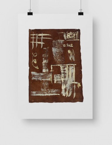 TABLEAU ACRYLIQUE INCANTATION