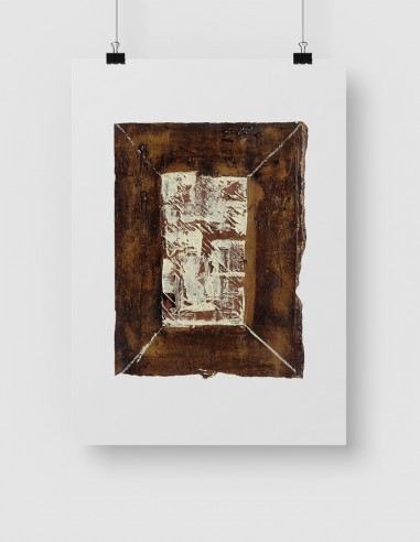 TABLEAU ACRYLIQUE AU TRAVERS DU...