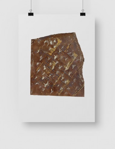 TABLEAU ACRYLIQUE CHAMPS DE NAVETS